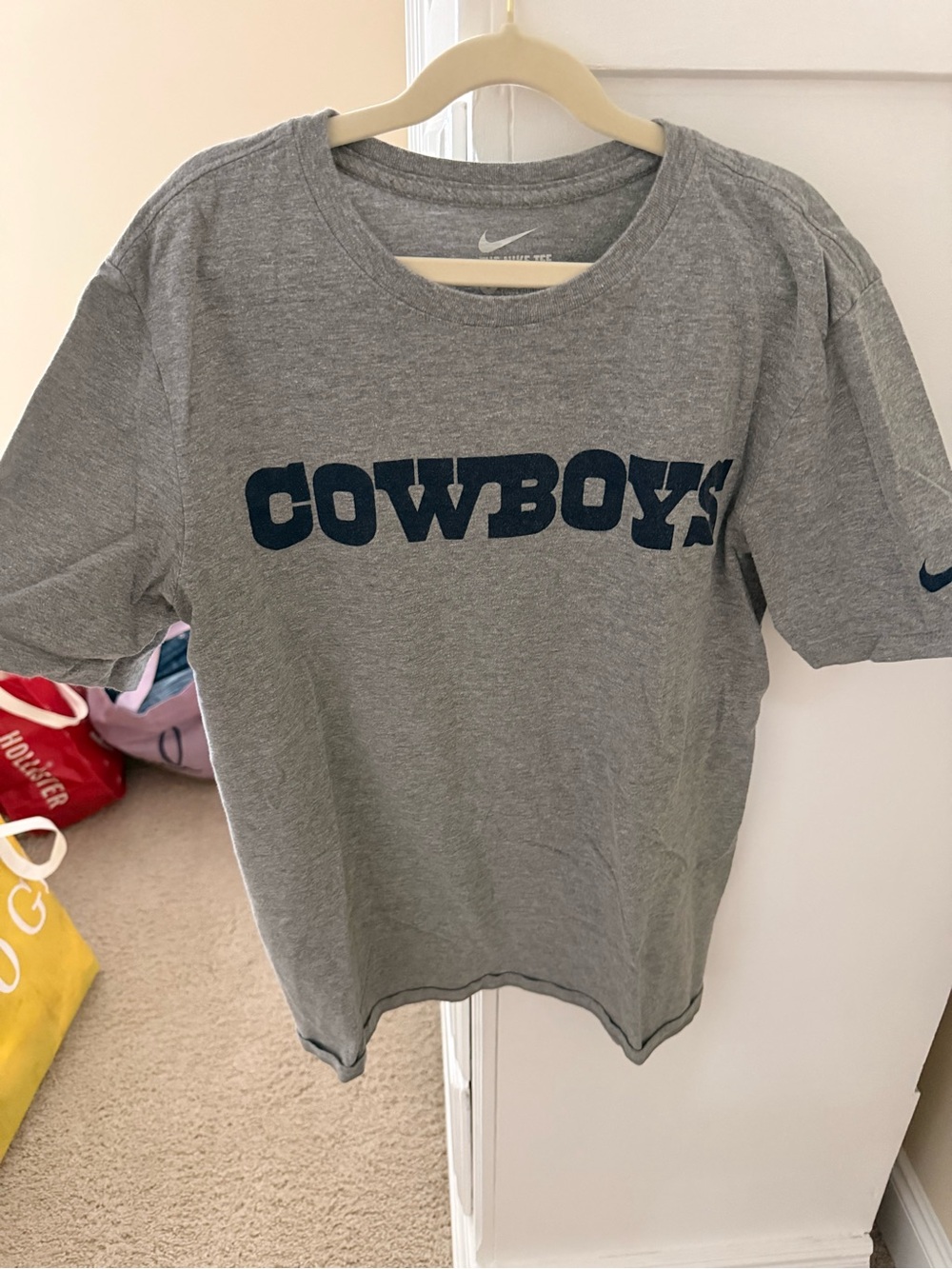 Nike Gray Dallas Cowboys T-Shirt